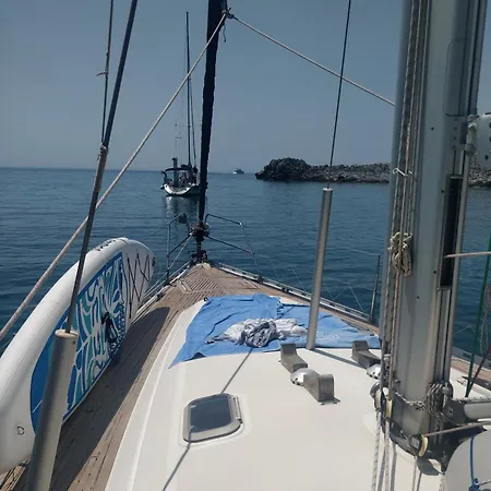 Day Cruise On Sailboat 3 Bays- Drinks-snacks-lunch, Swimm-snorkeling-paddle 6 Bådhotel Rhodes City